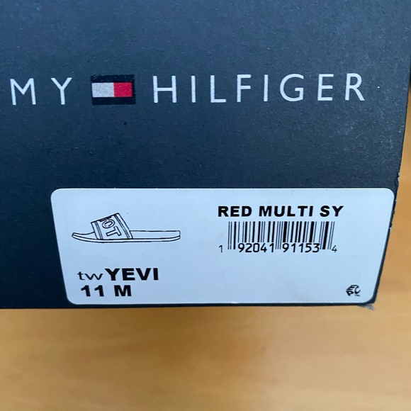 TOMMY HILFIGER YEVI Logo Script Slide Sandal - Picture 4 of 4